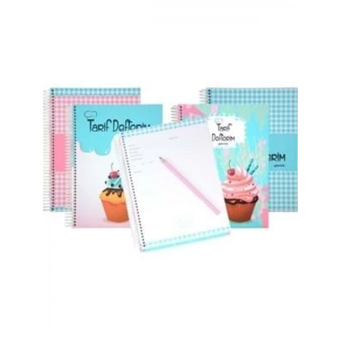 3E Grup - Umur Yemek Tarif Defteri 18.5x25.5 100yp Sert Kapak Uc25036