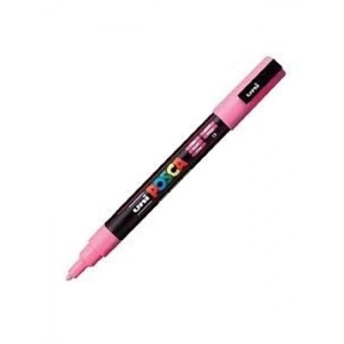 3E Grup - Uni Posca 0.9-1.3 Su Bazlı Poster Markörü Pınk Pc-3m