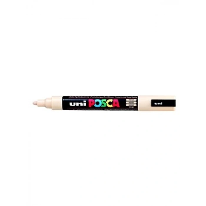 3E Grup - Uni Posca 1.8-2.5 Su Bazlı Poster Markörü Beıge Pc-5m