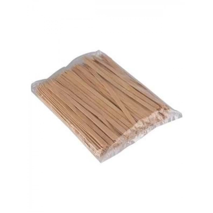 3E Grup - Universal 24 Cm Ahşap Çubuk Ucu Sivri 100 Lü