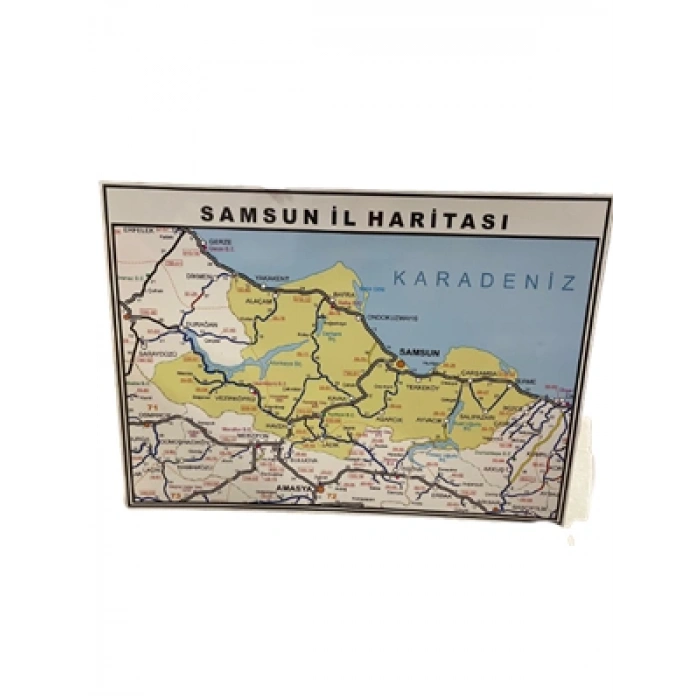 3E Grup - Unıversal 50x70 Samsun İl Haritası