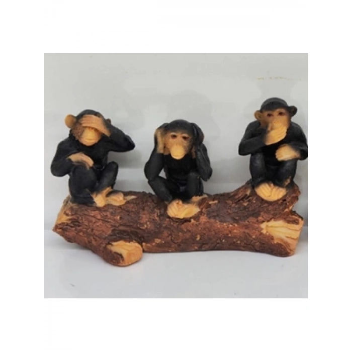 3E Grup - Universal Dekoratif Biblo Üç Maymun Gdb-48