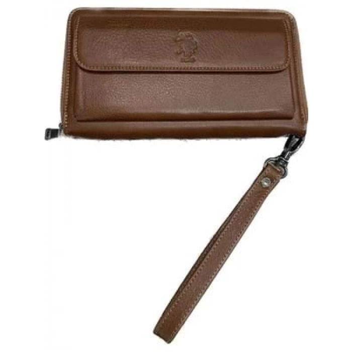 3E Grup - U.s. Polo Assn. Deri Portföy El Çantası Taba Plcuz23710