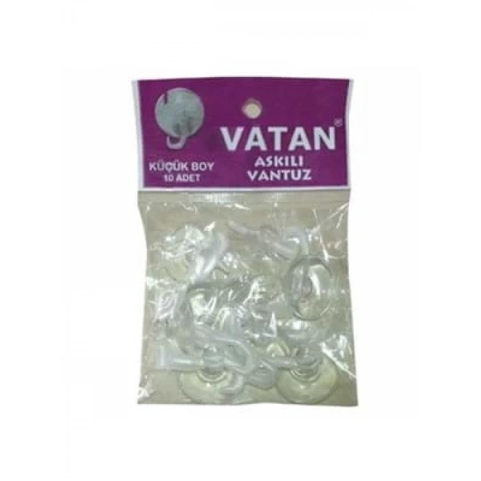 3E Grup - Vatan 403 Askılı Vantuz Küçük Boy