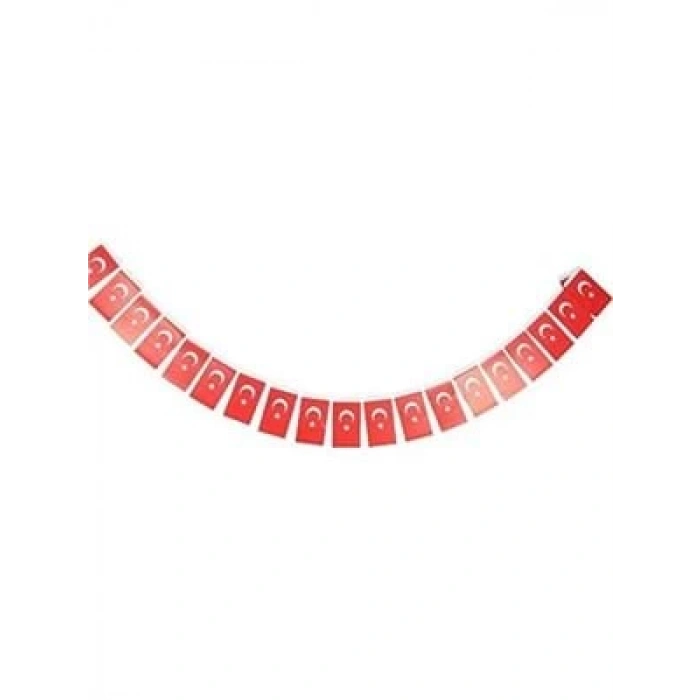 3E Grup - Vatan Kağıt İpli Büyük Boy Bayrak 40 Lı 809