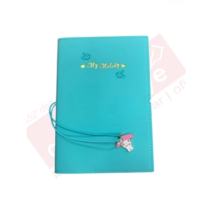 3E Grup - Victorias Journals 13x18 My Melody Geçmeli Vegan Kap.lastikli Günlük 192 Sayfa 525-2120