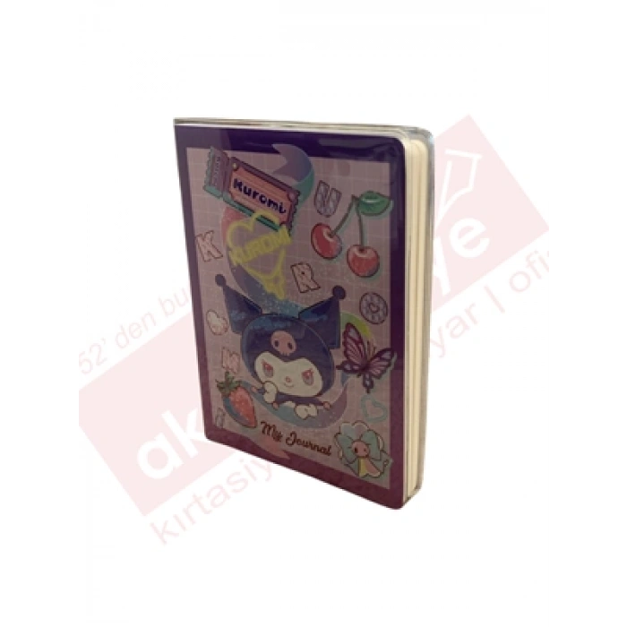 3E Grup - Victorias Journals A6 Kuromi Çizgili Günlük 128 Sayfa 525-2002