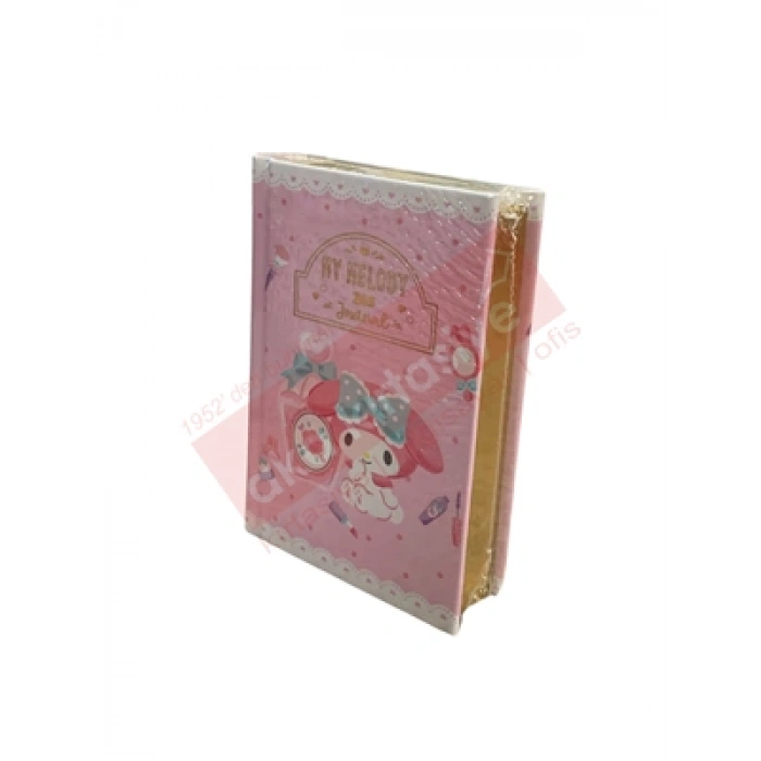 3E Grup - Victorias Journals A7 My Melody Çizgili Günlük 368 Sayfa 525-1992