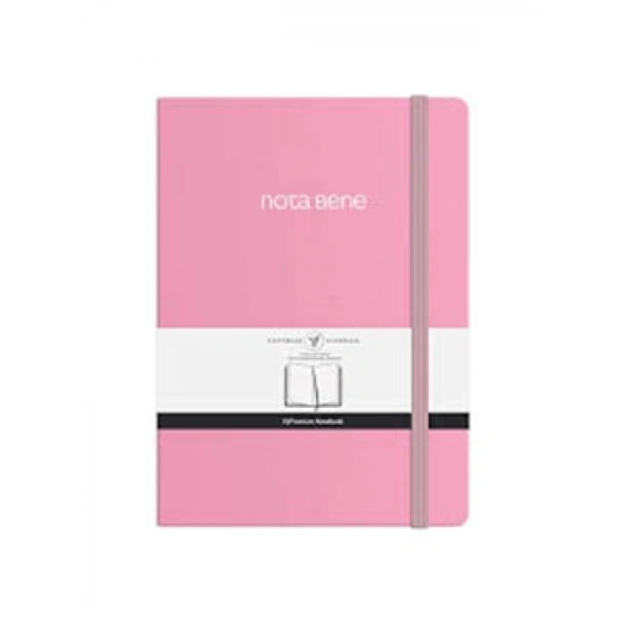 3E Grup - Victorias Journals Classic 13x21 Sert Kapak Çizgili Defter Pembe 400 Sf 123-9223