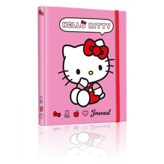 3E Grup - Victorias Journals Hello Kitty 16.5x23.5 Sert Kap.gizlispiralli Planlayıcı Günlük 524-1817