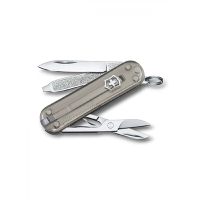 3E Grup - Victorinox Çakı Classıc Mystıcal Mornıng Şeffaf Gri Vt0.6223.t31g