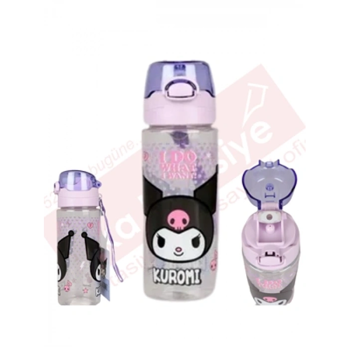 3E Grup - Wiggle Kuromi 500 Ml Matara 3405