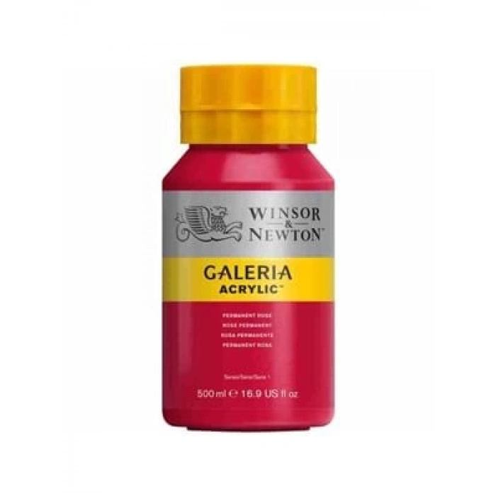 3E Grup - Wınsor&newton Galeria 500 Ml Akrilik Boya Permanent Rose 502