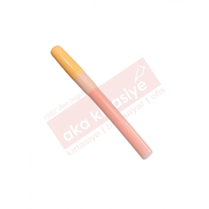 3E Grup - Wrıtech W-805s Basmalı Fosforlu Kalem Refili Pastel Koyu Turuncu 15326043