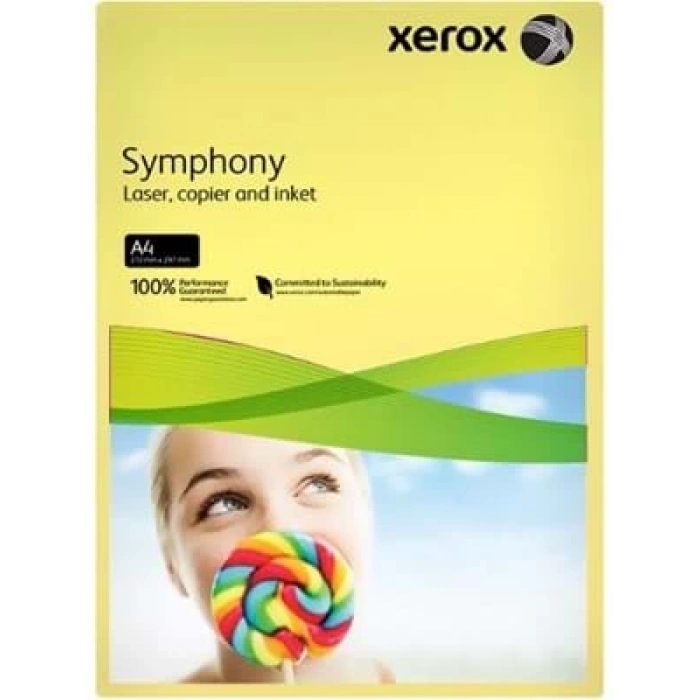 3E Grup - Xerox Symphony A4 80 Gr 500lü Renkli Fotokopi Kağıdı Sarı 003r93975