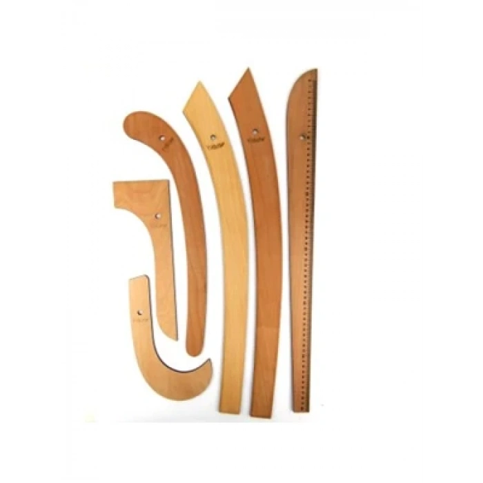 3E Grup - Yıldızlar Riga Cetvel Seti (ağaç) 155