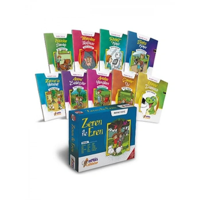 3E Grup - Zeren İle Eren 10 Kitap - Meraklı Zihinler Yayınları