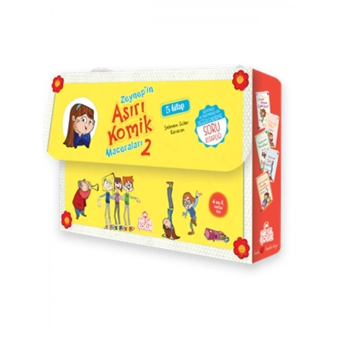 3E Grup - Zeynepin Aşırı Komik Maceraları 2-5 Kitap(4. ve 5. Sınıflar İçin) - Nesil Çocuk Yayınları