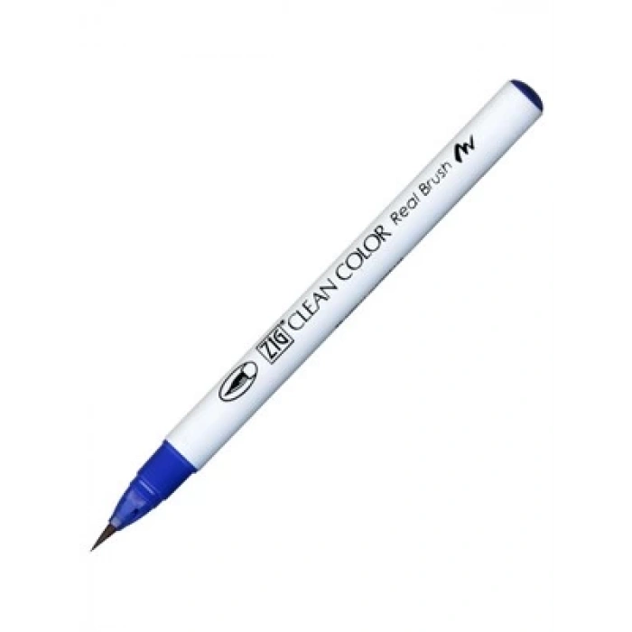 3E Grup - Zig 6000at Clean Color Real Brush Callıgraphy Kalemi 030 Blue