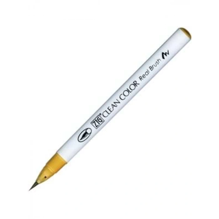 3E Grup - Zig 6000at Clean Color Real Brush Callıgraphy Kalemi 067 Mustard