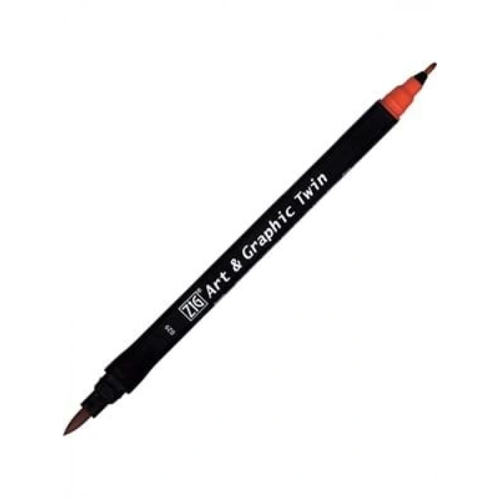 3E Grup - Zig Art Tut-80 Graphic Boyama Kalemi 029 Carmıne Red