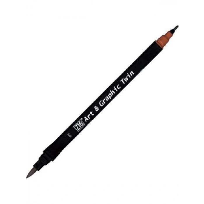 3E Grup - Zig Art Tut-80 Graphic Boyama Kalemi 072 Brown