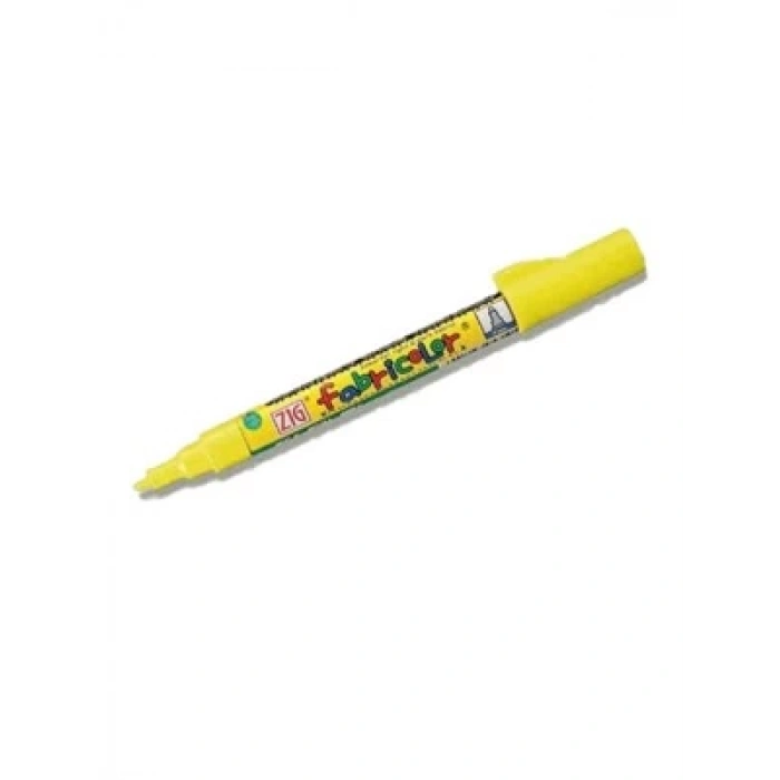 3E Grup - Zig Fabricolor Kumaş Kalemi Pfc-20- Sarı