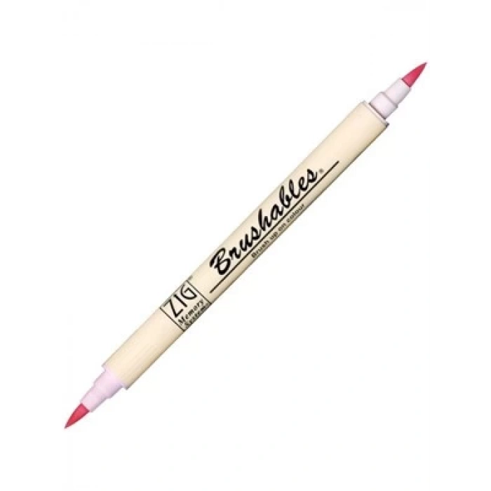 3E Grup - Zig Ms-7700 Brushables Çift Uçlu Grafik (boyama)kalemi 026 Baby Pınk