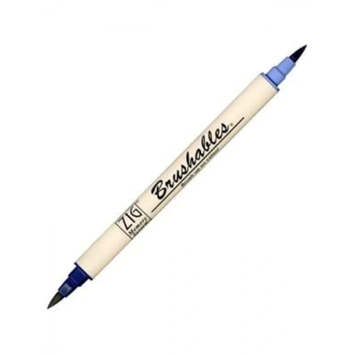 3E Grup - Zig Ms-7700 Brushables Çift Uçlu Grafik (boyama)kalemi 035 Navy