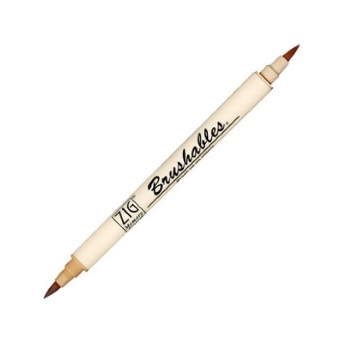 3E Grup - Zig Ms-7700 Brushables Çift Uçlu Grafik (boyama)kalemi 064 Fawn