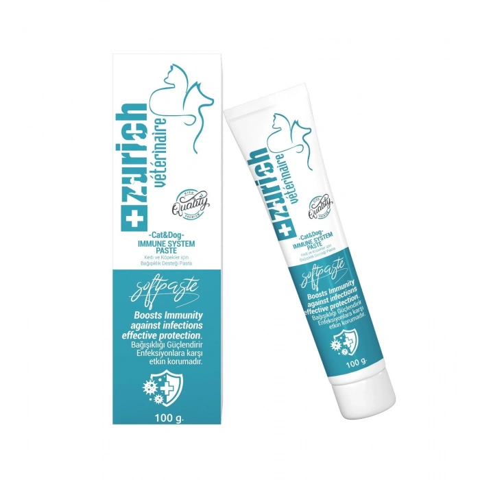 3E Grup - Zurich Kedi Köpek Bağışıklık Güçlendirici Paste 100 G