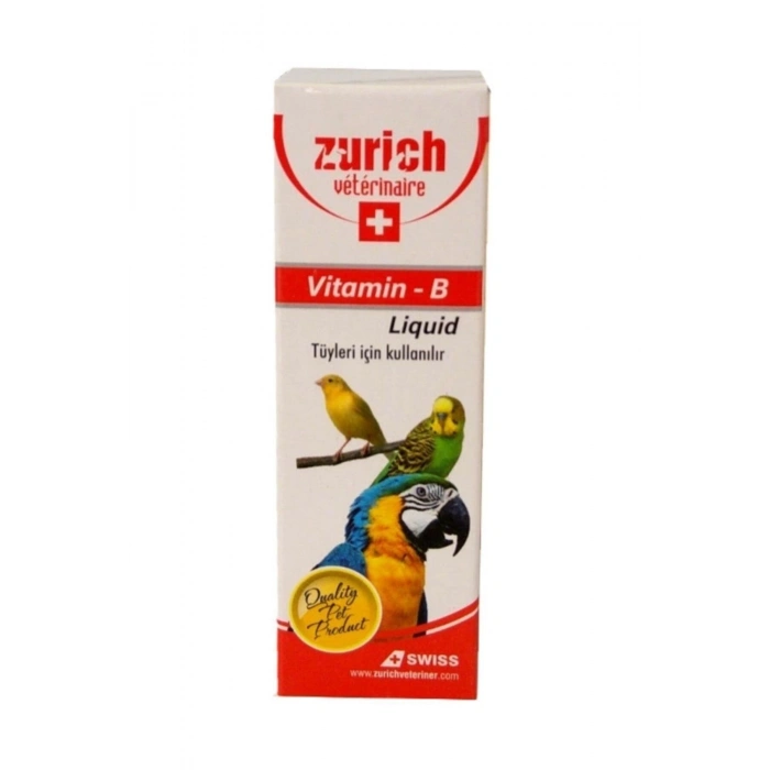 3E Grup - Zurich Kuş Vitamini A, D3, E, C Vitaminleri 30 ml