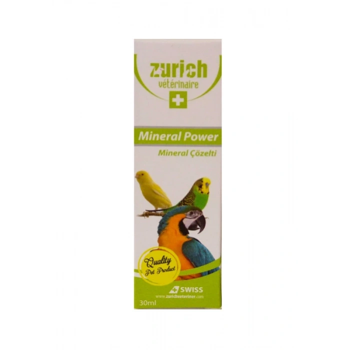 3E Grup - Zurich Kuşlar Mineral Power 30 ml