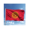 3E Grup - Alsancak 60x90 Raşel Yabancı Devlet Bayrağı Kırgızistan
