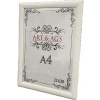 3E Grup - Art&ags A4 22 Mm Ahşap Görünümlü Çerçeve Beyaz