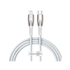 3E Grup - Baseus Glimmer Series 1 Metre 20w Type-c To Lightning Kablo Beyaz