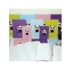 3E Grup - Bayındır Panda 17x24 Cm Sert Kapak Defter Çizgili 144 Yp Bad0484