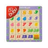 3E Grup - Bubu 30x30 Ahşap Puzzle Hafıza Oyunu Sayılar Bubu-ap0061