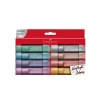 3E Grup - Faber Castell 1546 Fosforlu Kalem 8 Li Takım Metalik Renkler 5030154689000