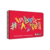 3E Grup - Faber Castell 25x35 Logo Karton Kapak Resim Defteri 15 Yp 5075000477