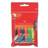 3E Grup - Faber Castell Jumbi Keçeli Kalem (marker) 6 Lı Neon