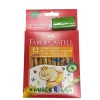 3E Grup - Faber Castell Jumbo Üçgen Boya Kalemi 12 Li