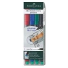 3E Grup - Faber Castell Permanent Kalem (s) 4 Lü
