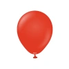 3E Grup - Gemar 10 Düz Renk Balon Kırmızı 100lü