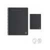 3E Grup - Gıpta Black Note A4 Pp Kapak Spiralli Defter Kareli 80 Yp 6946