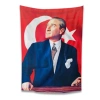 3E Grup - Kale 70x105 Atalı Türk Bayrağı