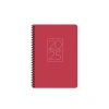 3E Grup - Keskin Color 20x28 Spiralli Haftalık Ajanda Kırmızı 600076-99 (2025)