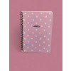 3E Grup - Keskin Color Puantiye A4 Pp Kapak Spiralli Defter Çizgili 80 Yp 321121-99