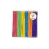 3E Grup - Lino 10 Cm Ahşap Renkli Çubuk 50 Li Rbz-033