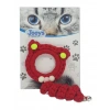 3E Grup - Markapet Jooys Zilli Kedi Örgü İpi 15 cm Kırmızı